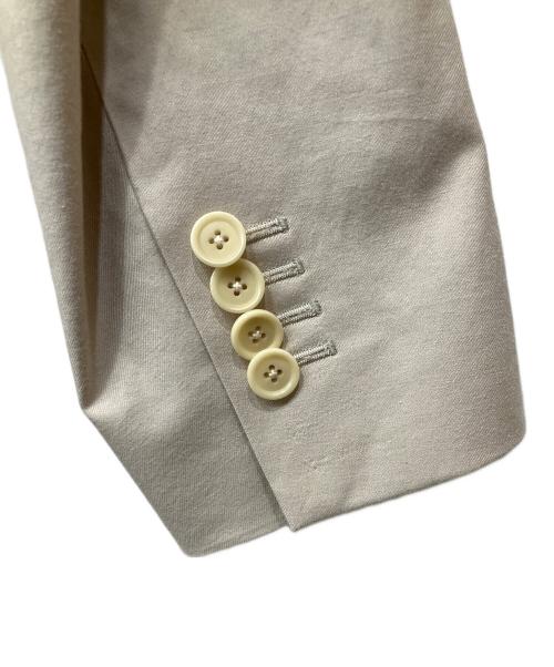 UNITED ARROWS（ユナイテッドアローズ）UNITED ARROWS (ユナイテッドアローズ) SUBALPINO/ツイル 3ボタン シングルジャケット ベージュ サイズ:44の古着・服飾アイテム