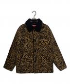 SUPREMEシュプリーム）の古着「Kindermann Uncut Corduroy Car Coat」｜ベージュ×ブラック