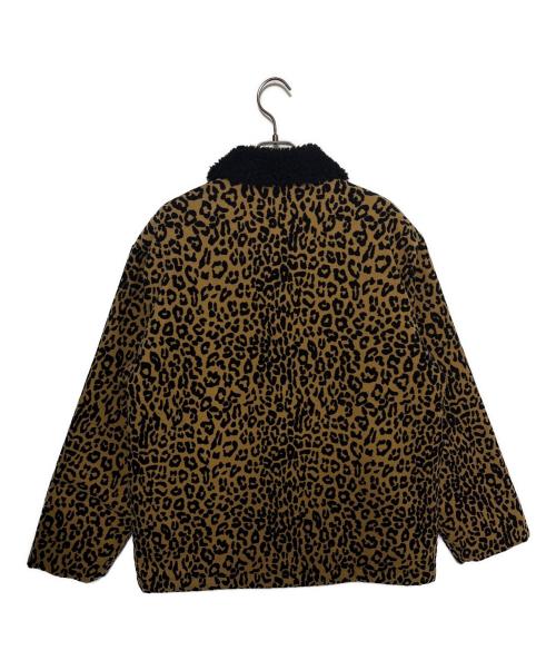 SUPREME（シュプリーム）Supreme (シュプリーム) Kindermann Uncut Corduroy Car Coat ベージュ×ブラック サイズ:Sの古着・服飾アイテム