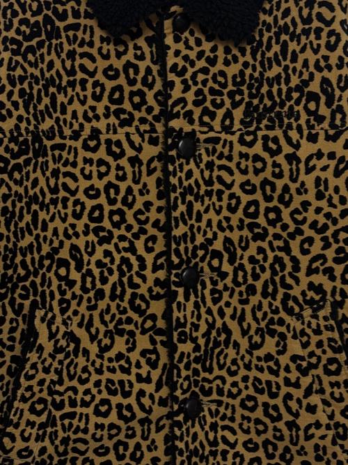 SUPREME（シュプリーム）Supreme (シュプリーム) Kindermann Uncut Corduroy Car Coat ベージュ×ブラック サイズ:Sの古着・服飾アイテム