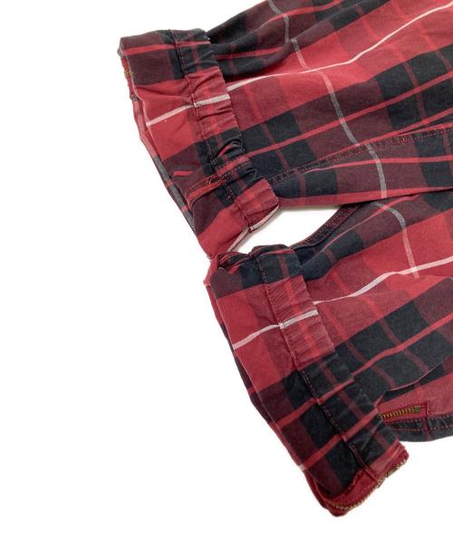 SUPREME（シュプリーム）SUPREME (シュプリーム) Cargo Flight Pant レッド×ブラック サイズ:W30の古着・服飾アイテム