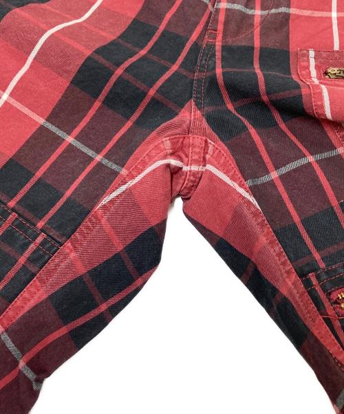 SUPREME（シュプリーム）SUPREME (シュプリーム) Cargo Flight Pant レッド×ブラック サイズ:W30の古着・服飾アイテム