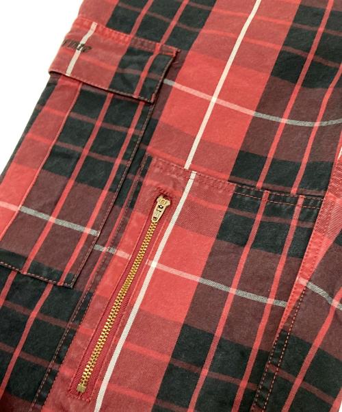 SUPREME（シュプリーム）SUPREME (シュプリーム) Cargo Flight Pant レッド×ブラック サイズ:W30の古着・服飾アイテム