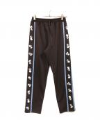 Candy Stripperキャンディーストリッパー）の古着「TO BE LAZY PANDA CHINA JERSEY PANTS」｜ブラウン