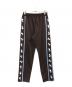 Candy Stripper（キャンディーストリッパー）の古着「TO BE LAZY PANDA CHINA JERSEY PANTS」｜ブラウン