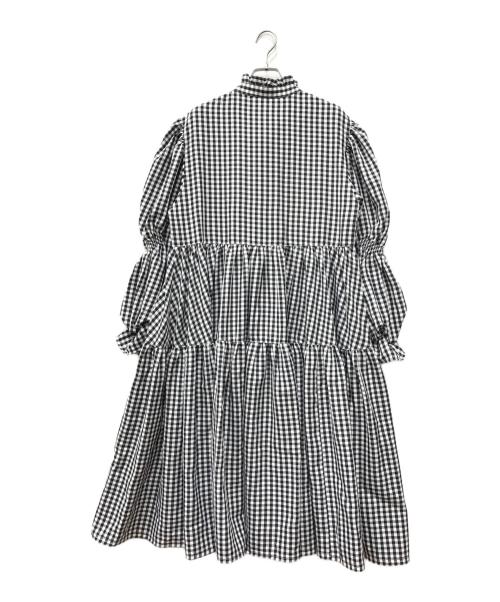 Candy Stripper（キャンディーストリッパー）Candy Stripper (キャンディーストリッパー) ギンガムチェックボウタイワンピース ブラック サイズ:2の古着・服飾アイテム