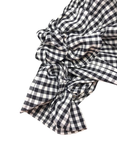 Candy Stripper（キャンディーストリッパー）Candy Stripper (キャンディーストリッパー) ギンガムチェックボウタイワンピース ブラック サイズ:2の古着・服飾アイテム