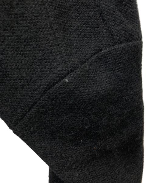 D.HYGEN（ディーハイゲン）D.HYGEN (ディーハイゲン) Pコート/HARRIS TWEED WASHER P-COAT ブラック サイズ:3の古着・服飾アイテム