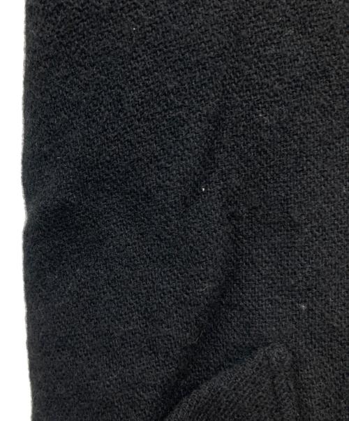 D.HYGEN（ディーハイゲン）D.HYGEN (ディーハイゲン) Pコート/HARRIS TWEED WASHER P-COAT ブラック サイズ:3の古着・服飾アイテム