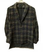 D.HYGENディーハイゲン）の古着「ダメージシャツジャケット」｜ブラウン