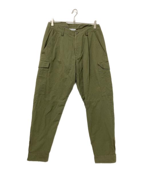 IROQUOIS（イロコイ）IROQUOIS (イロコイ) CORDURA NYLON CARGO PT オリーブ サイズ:2の古着・服飾アイテム