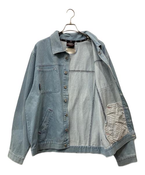 CROSS COLOURS（クロスカラーズ）CROSS COLOURS (クロスカラーズ) デニムジャケット ブルー サイズ:XXLの古着・服飾アイテム