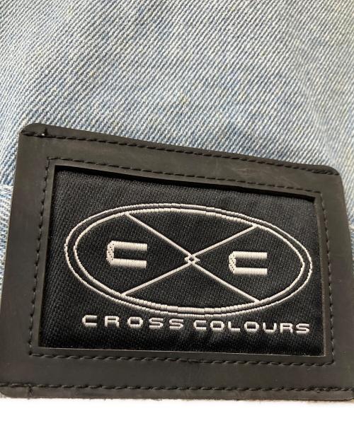 CROSS COLOURS（クロスカラーズ）CROSS COLOURS (クロスカラーズ) デニムジャケット ブルー サイズ:XXLの古着・服飾アイテム