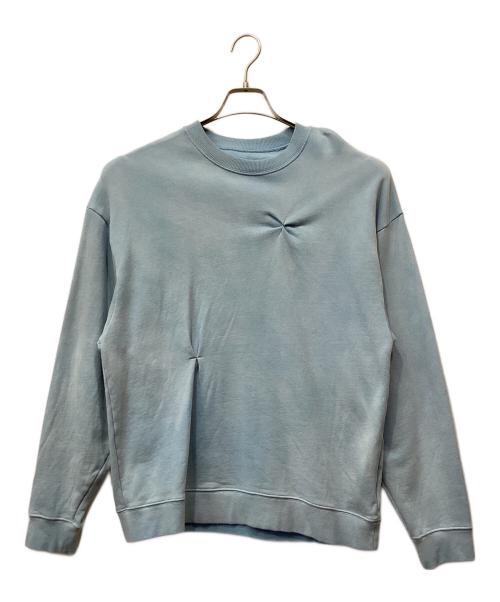 M TO R（ムウトアール）M TO R (ムウトアール) picking sweat ブルー サイズ:40の古着・服飾アイテム