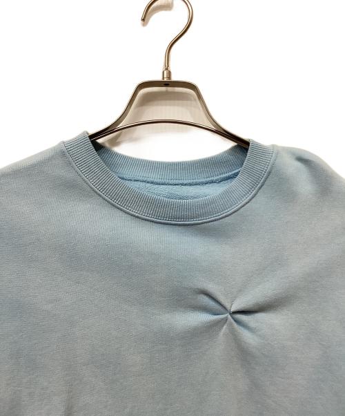 M TO R（ムウトアール）M TO R (ムウトアール) picking sweat ブルー サイズ:40の古着・服飾アイテム