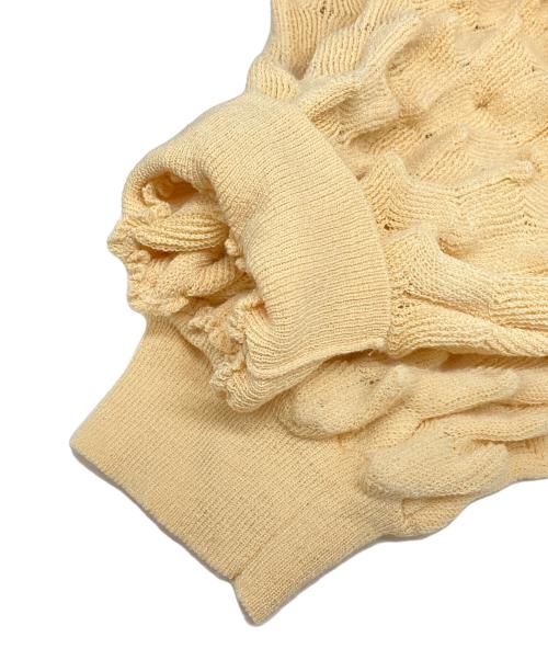 Open Sesame Club（オープンセサミクラブ）open sesame club (オープンセサミクラブ) DORIAN POLO CARDIGAN ベージュ サイズ:下記参照の古着・服飾アイテム