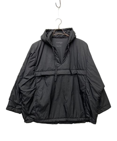 Thehighlights（ザハイライツ）thehighlights (ザハイライツ) プルオーバーパーカー ブラック サイズ:1の古着・服飾アイテム