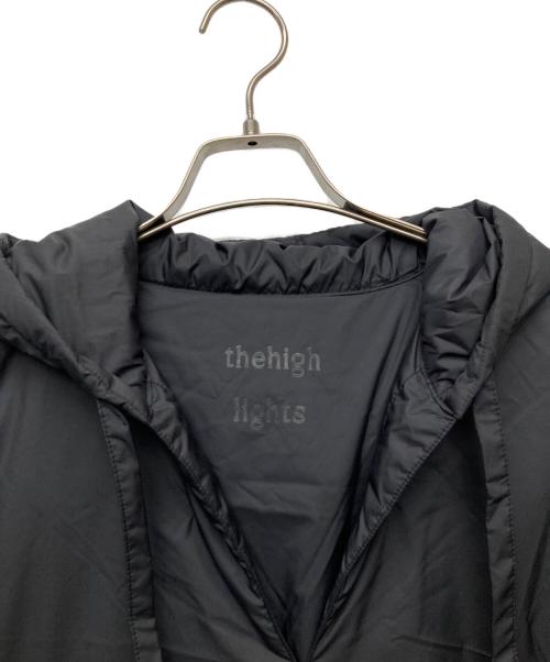 Thehighlights（ザハイライツ）thehighlights (ザハイライツ) プルオーバーパーカー ブラック サイズ:1の古着・服飾アイテム