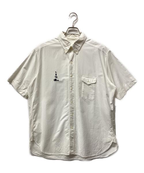 MOUNTAIN RESEARCH（マウンテンリサーチ）MOUNTAIN RESEARCH (マウンテンリサーチ) B.D. S/S ホワイト サイズ:XLの古着・服飾アイテム