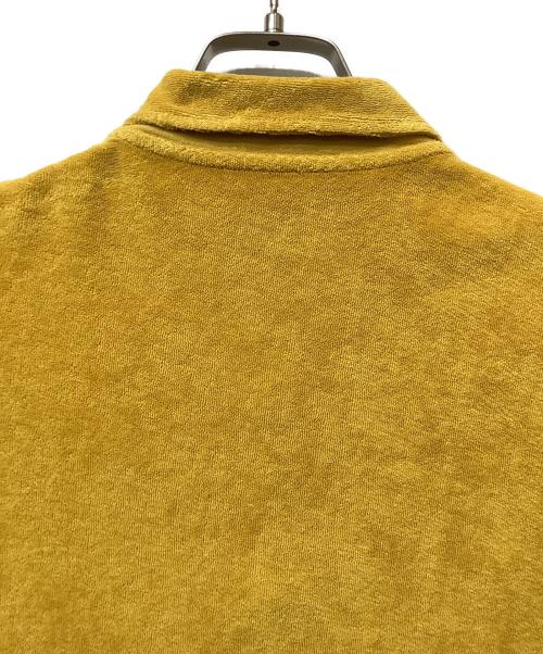 Zanone（ザノーネ）Zanone (ザノーネ) パイルポロシャツ イエロー サイズ:Lの古着・服飾アイテム