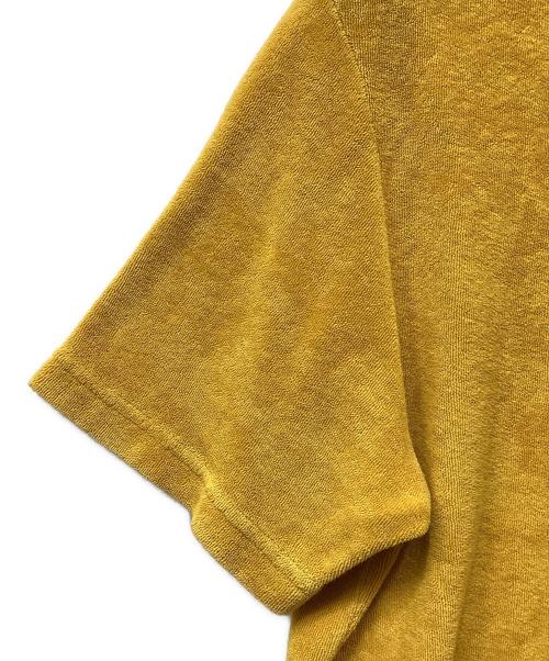 Zanone（ザノーネ）Zanone (ザノーネ) パイルポロシャツ イエロー サイズ:Lの古着・服飾アイテム