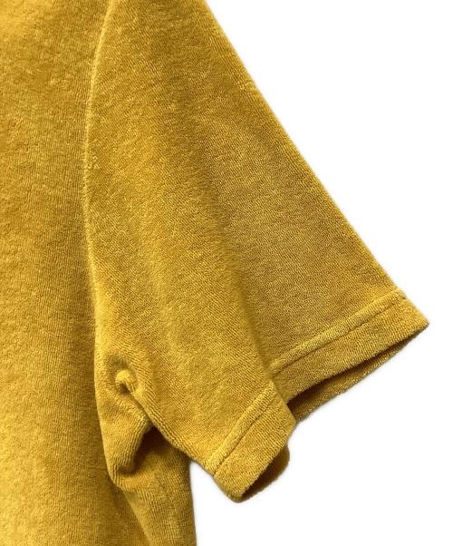 Zanone（ザノーネ）Zanone (ザノーネ) パイルポロシャツ イエロー サイズ:Lの古着・服飾アイテム