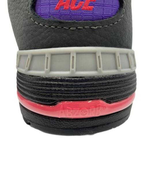 NEW BALANCE（ニューバランス）NEW BALANCE (ニューバランス) PALACE (パレス) ローカットスニーカー ブラック×パープル サイズ:7 1/2 未使用品の古着・服飾アイテム