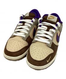 NIKE（ナイキ）の古着「DUNK LOW(ダンク ロー)」｜ベージュ×パープル