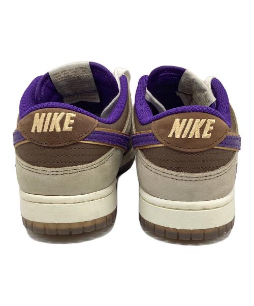 NIKE（ナイキ）NIKE (ナイキ) DUNK LOW(ダンク ロー) ベージュ×パープル サイズ:25.5㎝の古着・服飾アイテム