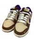 NIKE（ナイキ）の古着「DUNK LOW(ダンク ロー)」｜ベージュ×パープル