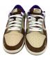 中古・古着 NIKE (ナイキ) DUNK LOW(ダンク ロー) ベージュ×パープル サイズ:25.5㎝：7000円