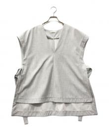 LE PHIL（ル フィル）の古着「2WAYレーヨンストレッチジレ」｜グレー