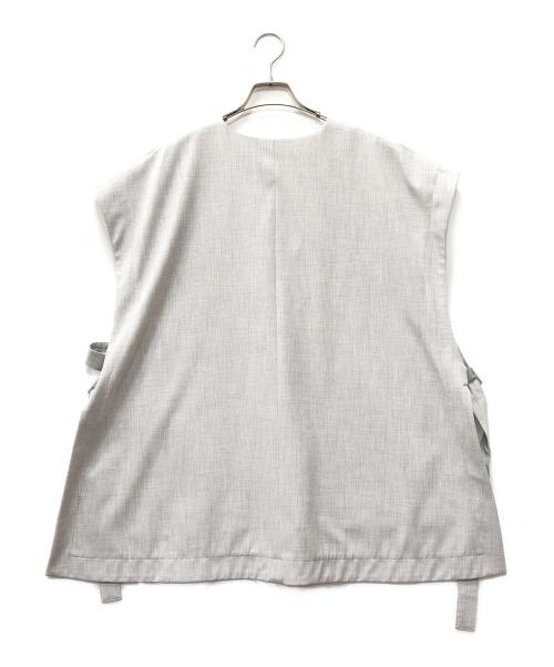 LE PHIL（ル フィル）LE PHIL (ル フィル) 2WAYレーヨンストレッチジレ グレー サイズ:Fの古着・服飾アイテム