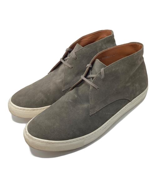 POLPETTA（ポルペッタ）POLPETTA (ポルペッタ) Brilla per il gusto (ブリッラ ペル イルグースト) スウェードチャッカースニーカー　レザーシューズ ブラウン サイズ:42の古着・服飾アイテム