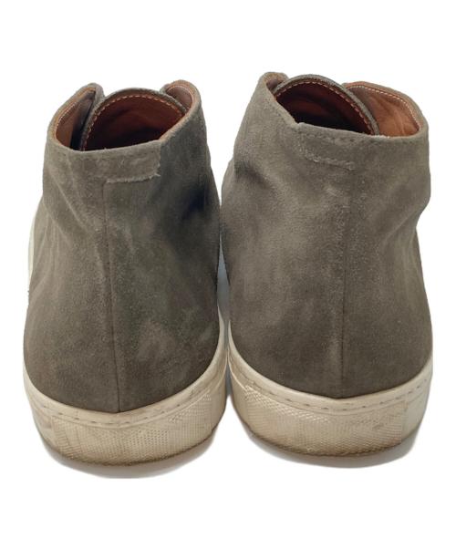 POLPETTA（ポルペッタ）POLPETTA (ポルペッタ) Brilla per il gusto (ブリッラ ペル イルグースト) スウェードチャッカースニーカー　レザーシューズ ブラウン サイズ:42の古着・服飾アイテム