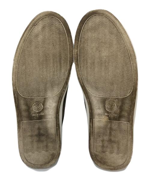 POLPETTA（ポルペッタ）POLPETTA (ポルペッタ) Brilla per il gusto (ブリッラ ペル イルグースト) スウェードチャッカースニーカー　レザーシューズ ブラウン サイズ:42の古着・服飾アイテム