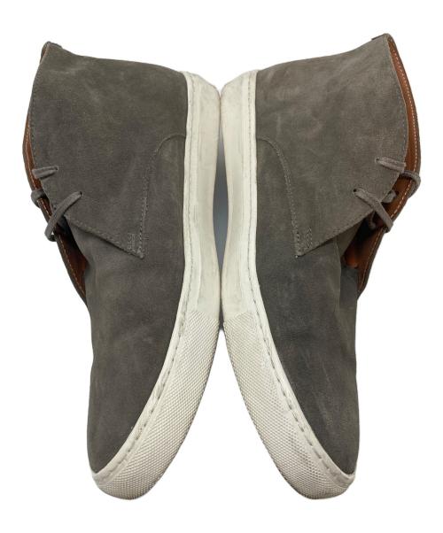 POLPETTA（ポルペッタ）POLPETTA (ポルペッタ) Brilla per il gusto (ブリッラ ペル イルグースト) スウェードチャッカースニーカー　レザーシューズ ブラウン サイズ:42の古着・服飾アイテム