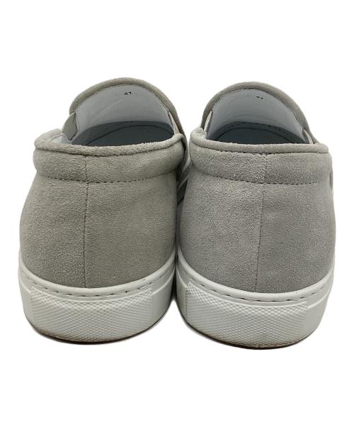 Pantofola d'Oro（パントフォラ ドーロ）Pantofola d'Oro (パントフォラ ドーロ) Brilla per il gusto (ブリッラ ペル イルグースト) 別注スウェードスリッポン グレー サイズ:41の古着・服飾アイテム