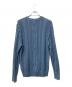 L.L.Bean (エルエルビーン) フィッシャーマンヘリテージニット ブルー サイズ:Ｍ：6000円