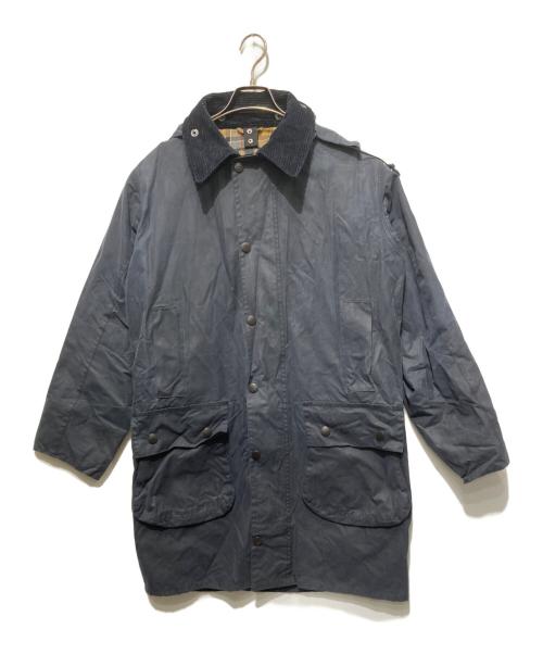 Barbour（バブアー）Barbour (バブアー) Border Wax Jacket/オイルドコート ネイビー サイズ:36の古着・服飾アイテム