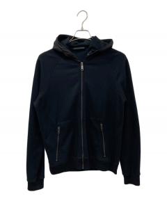 中古・古着通販】PRADA (プラダ) ジップパーカー ブラック サイズ:M