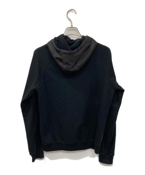 PRADA（プラダ）PRADA (プラダ) ナイロン切替ジップパーカー ブラック サイズ:Mの古着・服飾アイテム