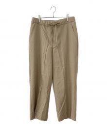 journal standard luxe（ジャーナルスタンダード ラックス）の古着「AUGUST ウールギャバ パンツ」｜ベージュ