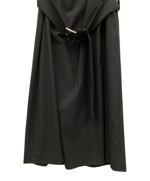 yohji yamamoto+noir（ヨウジヤマモトプリュスノアール）yohji yamamoto+noir (ヨウジヤマモトプリュスノアール) ノースリーブワンピース ブラック サイズ:1の古着・服飾アイテム