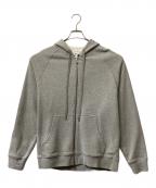 SUNSPEL×Ron Hermanサンスペル×ロンハーマン）の古着「ループバックルーズフィットスウェットジップフーディー」｜グレー