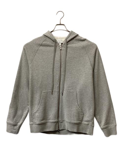 SUNSPEL（サンスペル）SUNSPEL (サンスペル) Ron Herman (ロンハーマン) ループバックルーズフィットスウェットジップフーディー グレー サイズ:Mの古着・服飾アイテム