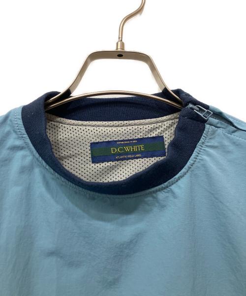D.C.WHITE（ディーシーホワイト）D.C.WHITE (ディーシーホワイト) ATLANTIC FIELD / TRAINING SHIRTS ブルー サイズ:Ｍの古着・服飾アイテム