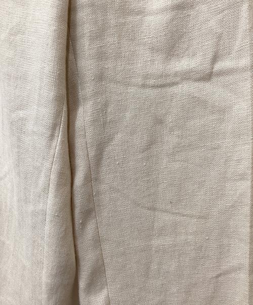 'S Max Mara（エスマックスマーラ）'S Max Mara (エスマックスマーラ) リネンワイドパンツ ベージュ サイズ:44の古着・服飾アイテム