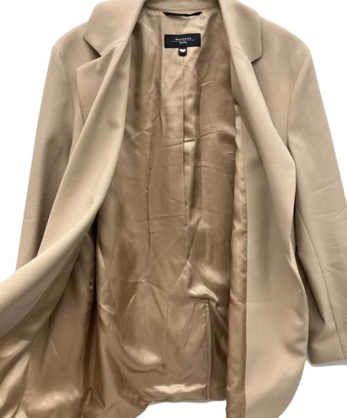 WEEKEND Max Mara（ウィークエンド マックスマーラ）WEEKEND Max Mara (ウィークエンド マックスマーラ) ベルテッドラップジャケット ベージュ サイズ:42の古着・服飾アイテム