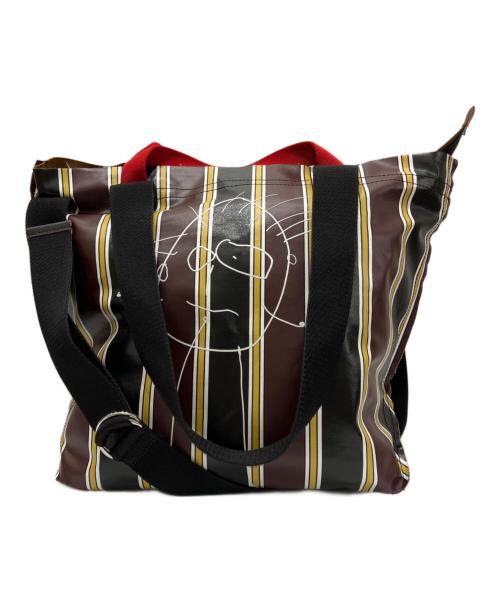 PLAN C（プランシー）PLAN C (プランシー) ストライプ3WAYバッグの古着・服飾アイテム